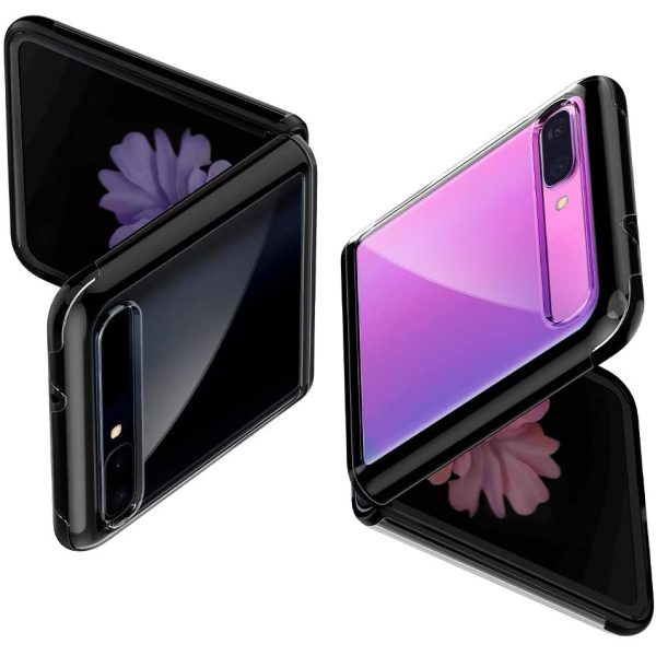 Galaxy Z Flip / Z Flip 5G Ultra Hybrid Case by Spigen - Black - ACS01034 - Image 1