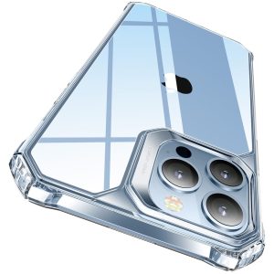 Apple iPhone 13 Pro Max Air Armor Rugged TPU Case - Clear - Image 11