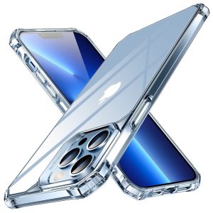 Apple iPhone 13 Pro Max Air Armor Rugged TPU Case - Clear - Image 10