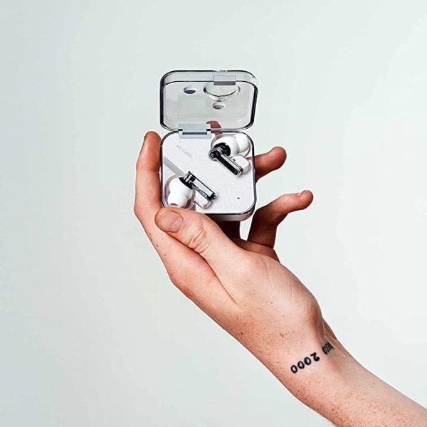 Nothing Ear 1 Wireless Earbuds, 3 High Def Microphones, AI Powered Environmental Noise Cancellation - White - Image 3