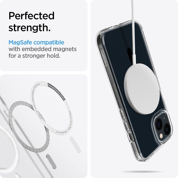 Apple iPhone 13 Ultra Hybrid Mag Case by Spigen - ACS03529 - Black - Image 3