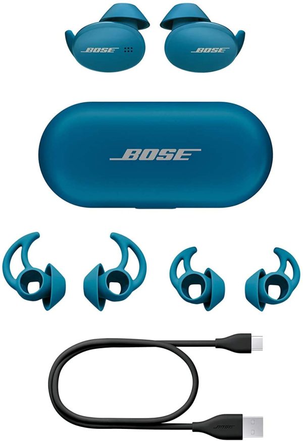Bose Sport Earbuds - Wireless Earphones - Bluetooth In Ear Headphones for Workouts and Running - Baltic Blue - Image 4