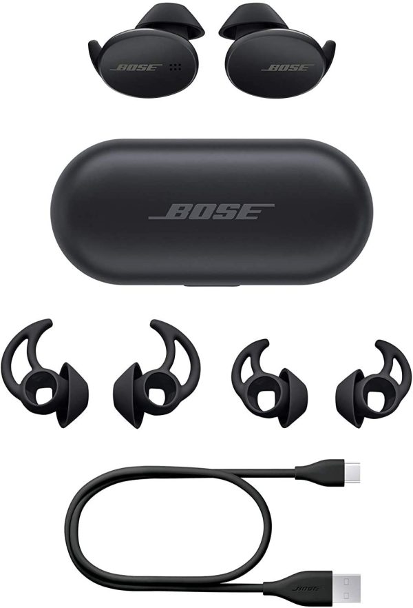 Bose Sport Earbuds - Wireless Earphones - Bluetooth In Ear Headphones for Workouts and Running - Triple Black - Image 3