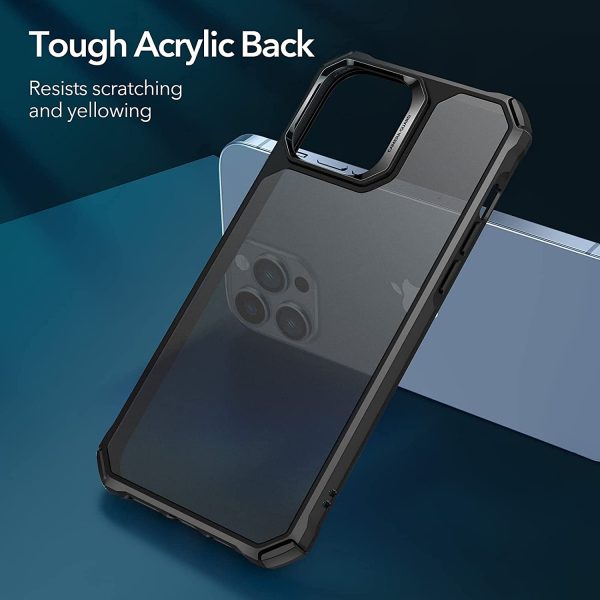 61+mJg2StPL._AC_SL1500_ Apple iPhone 13 Pro Max Air Armor Rugged TPU Case - Frosted Black - Image 8