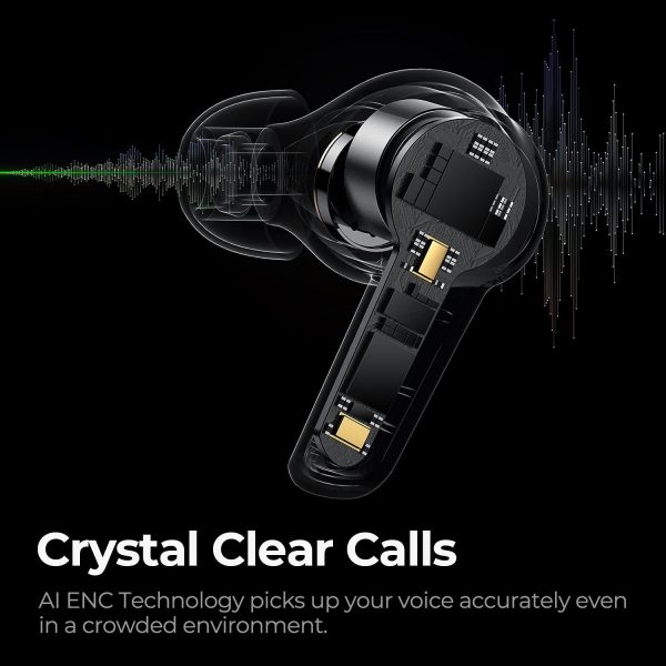 71TurdMNbFL._AC_SL1500_ SoundPEATS T3 Wireless Earbuds Active Noise Cancelling Bluetooth 5.2 Headphones in-Ear ANC Earphones with Transparency Mode, Sound+ AI ENC Tech for Clear Calls, Touch Control, Immersive Stereo Sound - AMT - Image 4