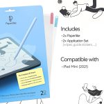 iPad mini 6 / mini 7 Paperlike Gen 2 Matte Screen Protector for Drawing, Writing, and Note-taking - 2 PACK - Image 9