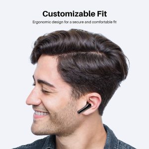 Tribit Flybuds C2 Qualcomm QCC3040 Bluetooth 5.2, 4 Mics CVC 8.0 Call Noise Reduction 32H Playtime Clear Calls Volume Control True Wireless Bluetooth Earbuds Earphones - Image 6