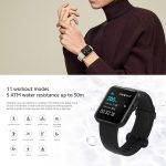 Xiaomi Mi Watch Lite Global Version GPS Fitness Tracker 24H Heart Rate Monitor Sport Bracelet 1.4 Inch Bluetooth 5.0 Smartwatch - Black - Image 3