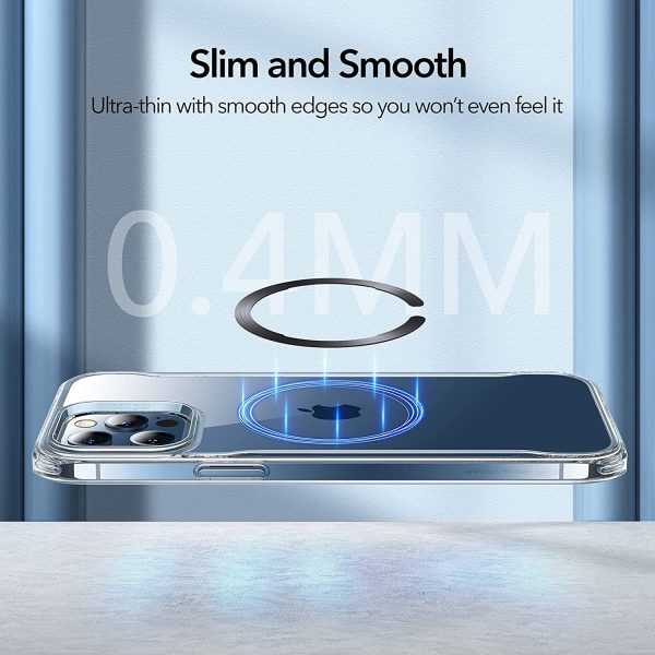 ESR Universal MagSafe Ring Halolock, Magnetic Wireless Charging Conversion Kit, MagSafe-Compatible Metal Ring, Compatible with iPhone 13/13 Pro/13 mini/13 Pro Max/12, Galaxy S21 - 2 Pack - Black and Silver - Image 6