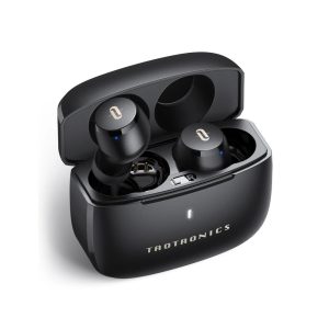 TaoTronics Soundliberty 97 Bluetooth Earbuds with Qualcomm aptX, CVC 8.0 Noise Cancellation, 29 Hrs Battery - Black - TT-BH097