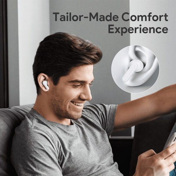 Aukey True Wireless Earbuds TWS with BT 5.0 - EP-M1 - White - Image 3