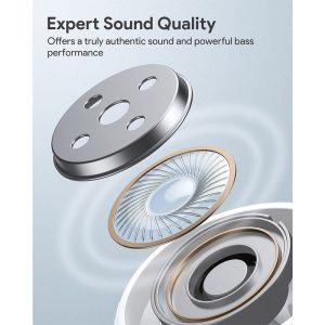 Aukey True Wireless Earbuds TWS with BT 5.0 - EP-M1 - White - Image 4