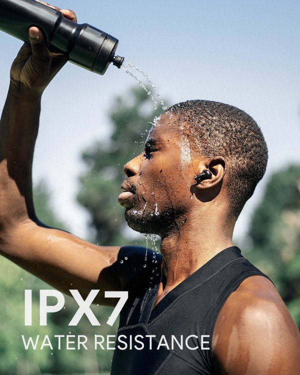 AUKEY Soundstream Wireless Earbuds Noise Cancelling IPX7 Waterproof - EP-T27 - Black - Image 8