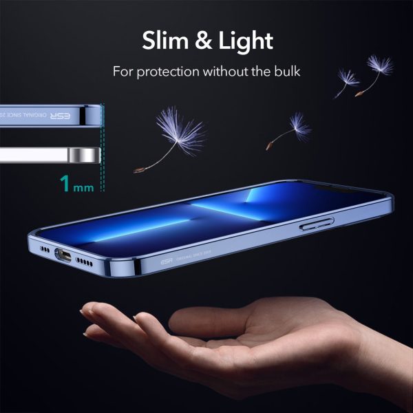 Apple iPhone 13 Pro Max Project Zero TPU Case with Colored Sides - Midnight Blue - Image 11