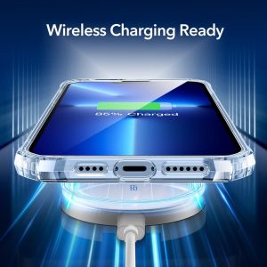Apple iPhone 13 Pro Max Air Armor Rugged TPU Case - Clear - Image 5