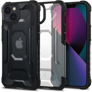 Apple iPhone 13 Nitro Force Rugged Case by Spigen - ACS03547 - Matte Black