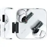 Nothing Ear 1 Wireless Earbuds, 3 High Def Microphones, AI Powered Environmental Noise Cancellation - White