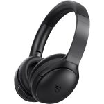 SoundPEATS A6 Hybrid Active Noise Cancelling Wireless Headphones New Over Ear Headphones, 40 Hours Playtime(ANC Off), USB-C, Foldable Design with Ergonomic Headband, Memory Foam Earcups - BB