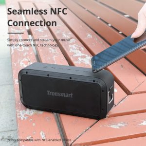 Tronsmart Force Pro 60W Bluetooth Speaker Wireless with 15 Hours battery, AAC & SBC HD Audio Codec support - Black - Image 7