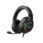 Tronsmart Sparkle Gaming Headset with 7.1 Virtual Surround, Supreme Positional Accuracy with Immersive Audio, for PS4/PS5, PC/Laptop, Nintendo Switch - Black