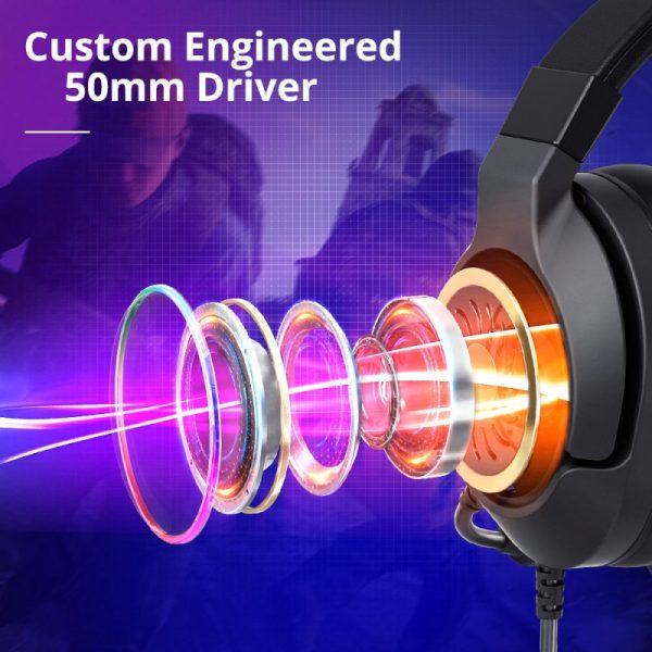 tronsmart-sparkle-gaming-headset5 Tronsmart Sparkle Gaming Headset with 7.1 Virtual Surround, Supreme Positional Accuracy with Immersive Audio, for PS4/PS5, PC/Laptop, Nintendo Switch - Black - Image 11