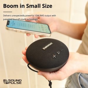 Tronsmart Splash 1 Compact Bluetooth Wireless Speaker - Black - Image 8