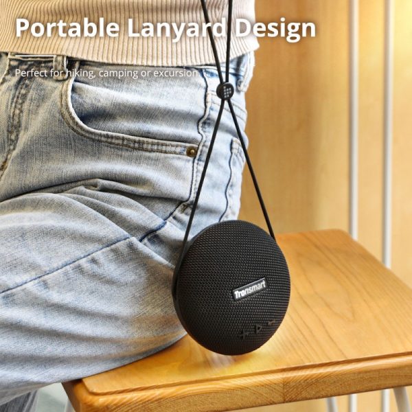 Tronsmart Splash 1 Compact Bluetooth Wireless Speaker - Black - Image 6
