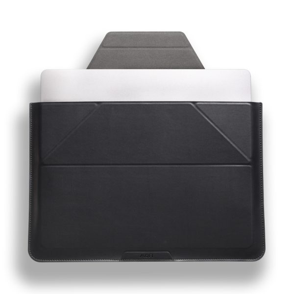正面带电脑_0001_色阶 2 MOFT Carry Sleeve & Stand for 15" - 16" laptops MB002 -  Night Black - Image 4
