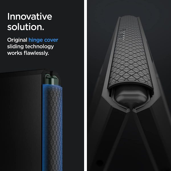 Galaxy Z Fold 3 Tough Armor Case by Spigen ACS03077 - Black - Image 6