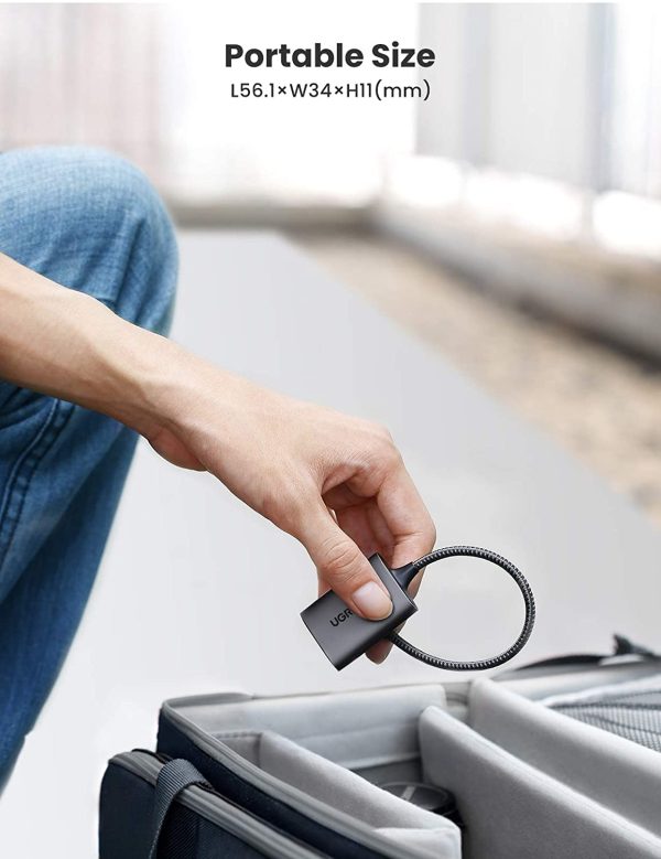 UGREEN SD Card Reader, 2-in-1 USB C Micro SD Card Reader, Memory Card Adapter 2TB Capacity for TF SD Micro SD SDXC SDHC MMC RS-MMC Micro SDXC UHS-I Cards for PC Laptop Mac IPad Android Tablet Phone - Silver - 80888 - Image 4