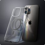 Apple iPhone 13 Pro Max Ultra Hybrid Mag MagSafe Enabled Case by Spigen - ACS03211 - Graphite - Image 3