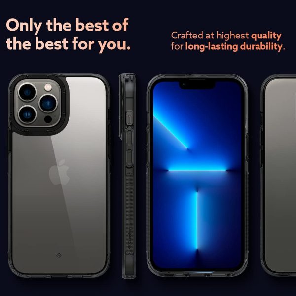 Apple iPhone 13 Pro Max Skyfall Clear Case by Caseology - ACS03480 - Royal Black - Image 3