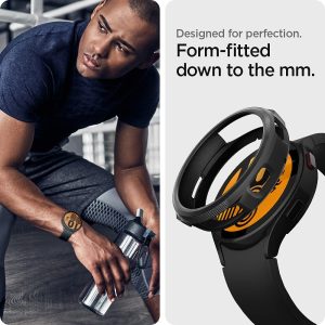Galaxy Watch 5 / Galaxy Watch 4 Case for 44 mm Liquid Air - ACS03138 / ACS05391 - Matte Black - Image 4