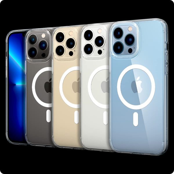 Apple iPhone 13 Pro Ultra Hybrid Mag MagSafe Enabled Case by Spigen - ACS03267 - White - Image 7