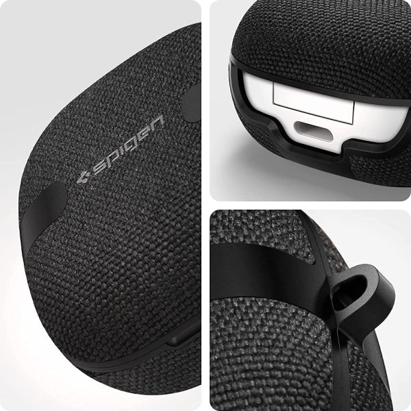 Galaxy Buds 2 Pro 2022 / Buds 2 / Buds Pro / Buds Live Case Spigen Urban Fit - Matte Black - ASD01278 - Image 6