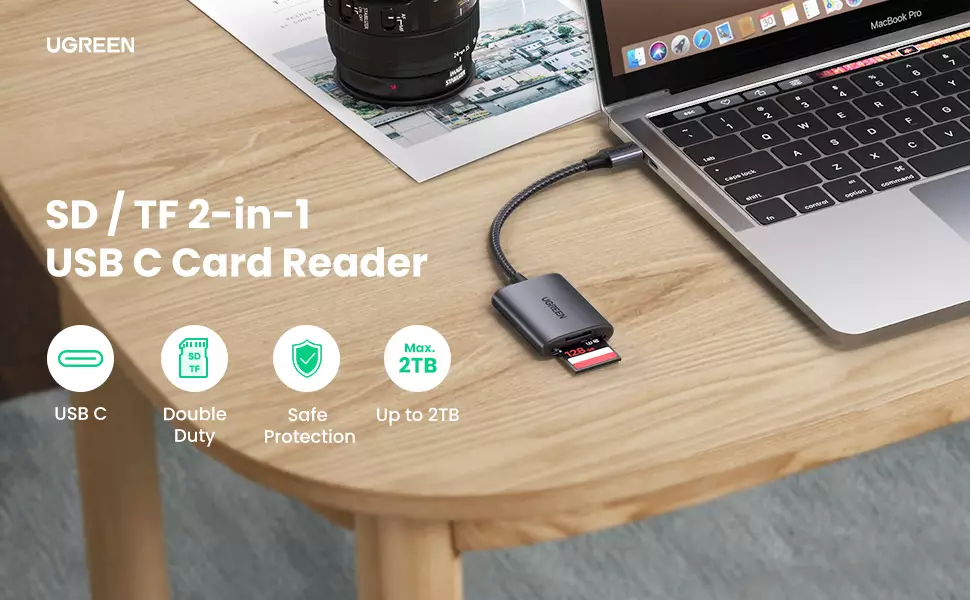 UGreen SD Card Reader 2 in 1 USB C To Micro SD Card Price In Pakistan