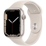 Apple Watch 7 - GPS, 45mm - Starlight Aluminum Case with Starlight Sport Band