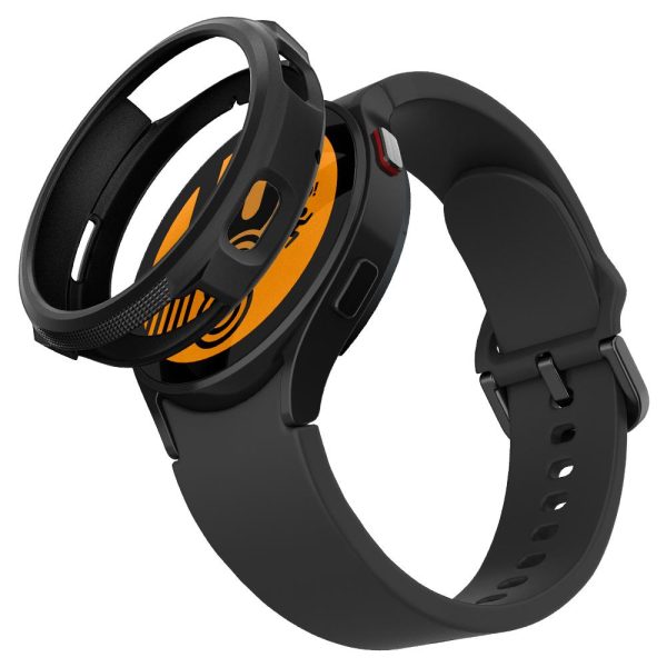 detail_galaxy_watch4_44mm_liquid_air_01 Galaxy Watch 5 / Galaxy Watch 4 Case for 44 mm Liquid Air - ACS03138 / ACS05391 - Matte Black - Image 1
