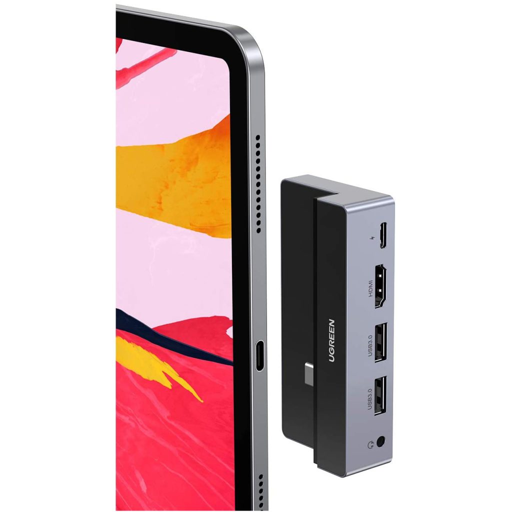 ugreen ipad pro hub 5 in 1 with hdmi 3.5mm jack and more