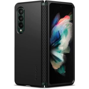 Galaxy Z Fold 3 Tough Armor Case by Spigen ACS03077 - Black