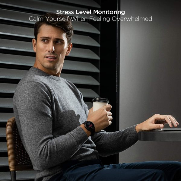 Amazfit GTR 2e Smartwatch with Alexa & GPS, Fitness Tracker with 90 Sports Modes, 24 Day Battery Life, Blood Oxygen Heart Rate Monitor, Waterproof, for iPhone Android Phones, Obsidian Black - Image 4