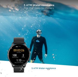 Amazfit GTR 2e Smartwatch with Alexa & GPS, Fitness Tracker with 90 Sports Modes, 24 Day Battery Life, Blood Oxygen Heart Rate Monitor, Waterproof, for iPhone Android Phones, Obsidian Black - Image 6
