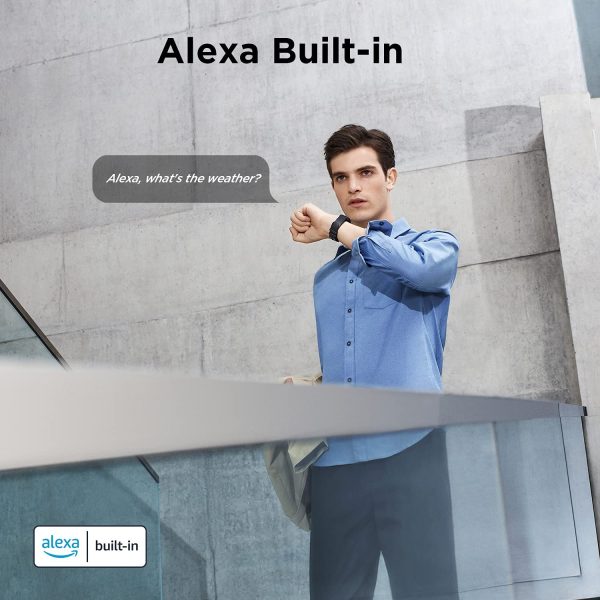 Amazfit GTS 2 Smart Watch for Android iPhone, Bluetooth Phone Calls, Alexa GPS Built-In, Fitness Sports Watch for Men Women, 90 Sports Modes, Blood Oxygen Heart Rate Sleep Tracking, Waterproof, Desert Gold - Image 10