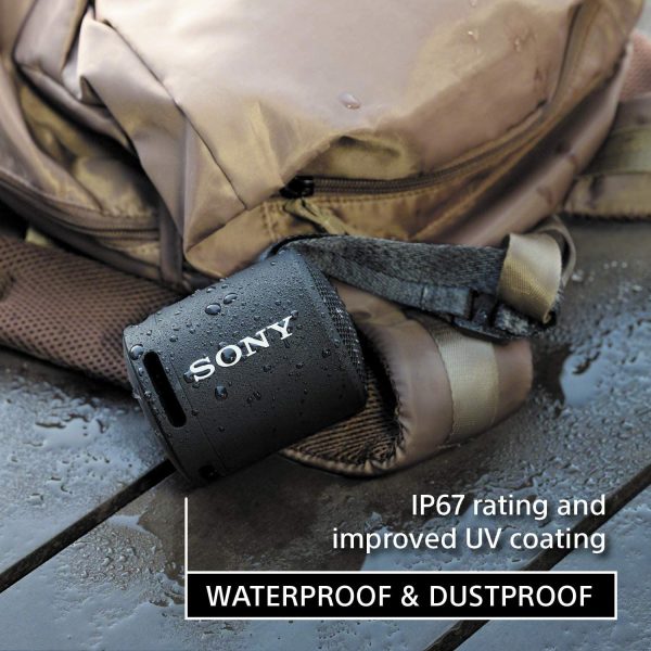 Sony SRS-XB13 Extra BASS Wireless Portable Compact Speaker IP67 Waterproof Bluetooth, Black - SRSXB13/B - INOVI - Image 8