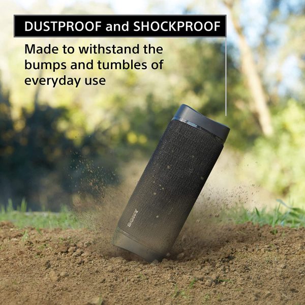 Sony SRS-XB33 EXTRA BASS Wireless Portable Speaker IP67 Waterproof BLUETOOTH 24 Hour Battery and Built In Mic for Phone Calls, Black - Image 6