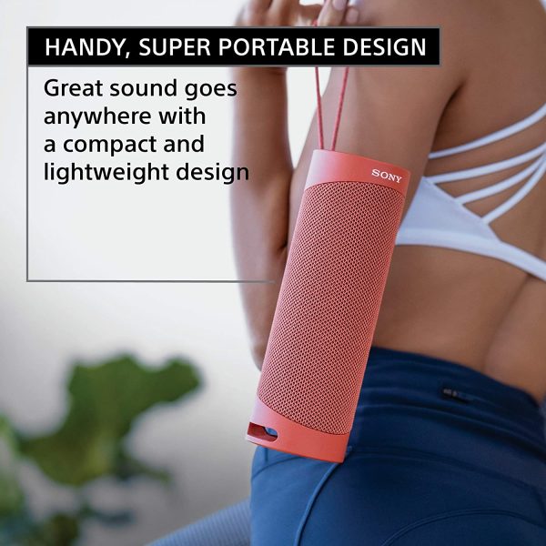 Sony SRS-XB23 EXTRA BASS Wireless Portable Speaker IP67 Waterproof BLUETOOTH and Built In Mic for Phone Calls, Black - SRSXB23/B - Image 7