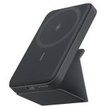 Anker 622 Magnetic Battery MagGo, 5000mAh Foldable Magnetic Wireless Portable Charger and USB-C for iPhone 13/12 Series - Interstellar Gray - A1614H13 - OP