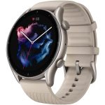 Amazfit GTR 3 Smart Watch for Android Phone iPhone with Alexa, GPS Fitness Tracker with 150 Sports Modes, 21-Day Battery Life, 1.39” AMOLED Display, Blood Oxygen Heart Rate Tracking, Waterproof, Moonlight Gray
