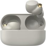 Sony WF-1000XM4 Industry Leading Noise Canceling Truly Wireless Earbud Headphones - Silver