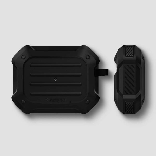 Apple AirPods Pro (2019) Case Spigen Tough Armor - Black - ASD00537 - Image 3